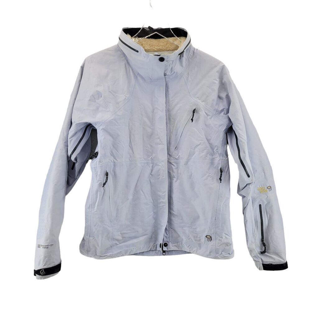 Mountain Hardware Women's Descent DT Hybrid Jacket Size Medium Light Blue Purple